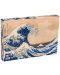 Puzzle Black Sea din 500 de piese - Marele Val de langa Kanagawa, Katsushika Hokusai - 1t