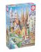 Puzzle Educa de 1000 piese mini - Colaj, cladirile lui Gaudi, miniatura - 1t