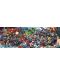 Puzzle panoramic Trefl din 1000 de piese - Lumea Marvel - 2t