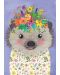 Puzzle Heye de 500 piese - Floral Friends Funny Hedgehog - 2t