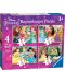 Puzzle de 24 de piese Ravensburger 4 în 1 - Disney Princesses II - 1t