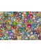 Puzzle Clementoni din 1000 piese - Insigne cu personaje Disney - 2t