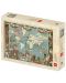 Puzzle  Deico Games de 1000 piese - Vintage map - 1t