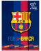 Dosar cu bandă elastică Derform - FC Barcelona, A4 - 1t