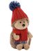 Jucărie de pluș Orange Toys Life - Ariciul Prickle cu pălărie roșie, 15 cm - 1t