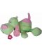 Jucărie de pluș Amek Toys - Câine culcat, verde, 65 cm - 1t