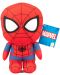 Figurină de pluș Sambro Marvel: Avengers - Spider-Man (with sound), 28 cm - 1t