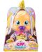 Papusa bebe-plangacios  IMC Toys Cry Babies Special Edition - Narvie, cu corn luminos - 2t