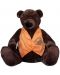 Jucărie de pluș Amek Toys - Ursuleț de pluș cu jachetă portocalie, 60 cm - 1t