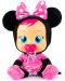 Papusa bebe-plangacios cu lacrimi IMC Toys Cry Babies - Minnie Mouse - 3t