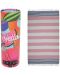 Prosop de plajă în cutie Hello Towels - New Collection, 100 x 180 cm, 100% bumbac, albastru-roz - 1t