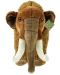Jucărie de pluș Rappa Eco Friends - Mamut, în picioare, 33 cm - 2t