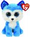 Jucărie de pluș TY Toys - Husky Prince, albastru, 15 cm - 1t