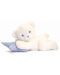 Keel Toys Keeleco - Ursuleț de pluș cu pernă, 20 cm, albastru - 1t