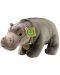 Jucărie de pluș Rappa Eco Friends - Hippo, în picioare, 30 cm - 1t