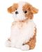Jucărie de pluș Amek Toys - Câine, maro, 22 cm - 1t