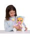 IMC Toys Cry Babies Crying Tears Doll - Crystal, Sick Baby, violet și alb - 8t
