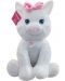 Jucărie de plus - pisica Tea Toys  - alb, 30 cm - 1t