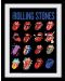 Poster cu ramă GB eye Music: The Rolling Stones - Tongues - 1t