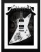 Poster înrămat GB Eye Music: Metallica - Papa Het Guitar - 1t