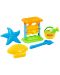 Set de plajă  Polesie Toys - Moara, 5 piese , sortiment  - 3t