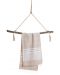 Prosop de plajă în cutie Hello Towels - New Collection, 100 x 180 cm, 100% bumbac, bej - 3t