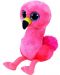 Jucarie de plus TY Beanie Boos - Flamingo roz Gilda, 15 cm - 1t