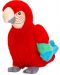 Jucărie de pluș Keel Toys Keeleco - Papagal, 20 cm - 1t