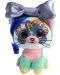Jucarie de plus  Chippo Toys Little Bow Pets - Pisica Rainbow - 2t