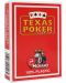 Carti de poker din plastic Texas Poker - Spate rosu - 1t