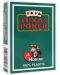 Carti de poker din plastic Texas Poker - spate verde inchis - 1t