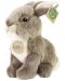 Jucărie de plus Rappa Eco Friends  - Grey Bunny, stând, 18 cm - 1t
