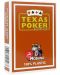 Carti de poker din plastic Texas Poker - Ocru - 1t