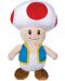 Figurină de pluș Nintendo Games: Super Mario Bros. - Toad, 25 cm - 1t