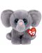 Jucarie de plus TY Toys Beanie Babies - Elefant  Whopper, 15 cm - 1t