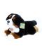 Jucărie de pluș Rappa Eco Friends - Câine Bernese culcat, 30 cm - 1t