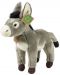 Jucărie de pluș Rappa Eco Friends - Donkey, în picioare, 24 cm - 1t