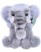 Jucărie de pluș Rappa Eco Friends - Elefant, așezat, 27 cm - 1t