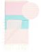 Prosop de plajă în cutie Hello Towels - Palermo, 100 x 180 cm, 100% bumbac, dungi - 2t