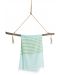 Prosop de plajă în cutie Hello Towels - Bali, 100 x 180 cm, 100% bumbac, turcoaz-verde - 3t