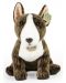 Jucărie de plus Rappa Eco Friends  -Câine Bull Terrier englez, așezat, 30 cm - 2t