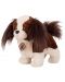 Jucărie de pluș Amek Toys - Câine, maro, 19 cm - 1t