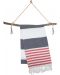 Prosop de plajă în cutie Hello Towels - New Collection, 100 x 180 cm, 100% bumbac, albastru-roșu - 3t