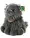 Jucărie de plus Rappa Eco Friends  - Pisică persană cu păr lung, așezată, 30 cm - 1t