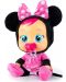 Papusa bebe-plangacios cu lacrimi IMC Toys Cry Babies - Minnie Mouse - 6t