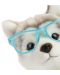 Jucărie de pluș Studio Pets - Câine Husky cu ochelari, Ulfie, 23 cm - 2t