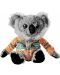 Jucărie de pluș Heunec "Cântărețul mască" - Koala, 30 cm - 1t