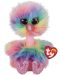 Jucarie de plus TY Toys Beanie Boos - Strut Asha, colorat, 15 cm - 1t