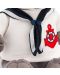 Jucarie de pluș Оrange Toys Life - Ratonul Denny, cu costum de marinar și pălărie, 20 cm - 4t