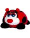 Pernă de pluș Amek Toys - Ladybug, 36 cm - 1t